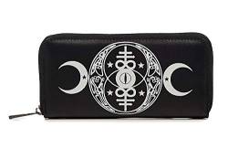 Banned Mondphase Okkulte Wicca Symbole Brieftasche von Banned