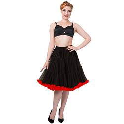 Dancing Days Petticoat - Bright Lights Rot XS/S von Banned