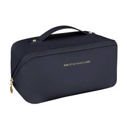 Kosmetiktasche Damen Make Up Taschen Kosmetiktasche Travel Cosmetic Organizer für Frauen Mädchen-Black von Bansga