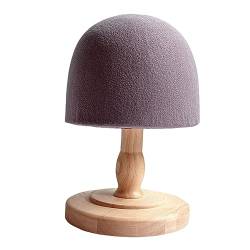 Baoblaze Hut-Display-Halter, Hut-Display-Ständer, vielseitig einsetzbar, modern, stabil, freistehend, Tisch-Hut-Halterung, Hut-Halter für, GRAU von Baoblaze