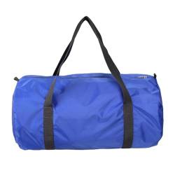 Baoblaze Reisetasche, Tragetasche, Camping-Aufbewahrungstasche, große Kapazität, verschleißfeste Übernachtungstasche, Handtasche für Fitnessstudio, Wandern, Blau von Baoblaze