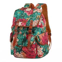 Große Frauen Laptop Rucksack 15,6 zoll Computer Rucksack Reise Wandern Rucksack Mit Kostenlose Kulturbeutel CN-01, Bs, Large, Reise-Laptop-Rucksack für Damen von Baosha