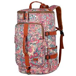 HB-26 Damen-Rucksack, Hybrid-Reisetasche, Wanderrucksack, Laptop-Rucksack, mehrfarbig, Hs, Large, Laptop-Reiserucksack von Baosha