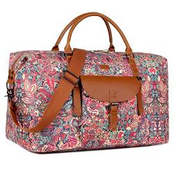 Übergroßer Damen Reisesack 52L Wochenendtasche Weekender Übernacht Handgepäck Leicht HB-15 (HS) von Baosha