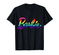 Barbie-Logo für Damen, Regenbogen-Design T-Shirt von Barbie