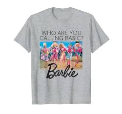 Barbie Official Who Are You Calling Basic Damen T-Shirt von Barbie
