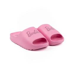 Barbie Slider Damen | Frauen Pink Iconic Doll Logo Sandalen | Beachwear Bademode Sommer Schuhe von Barbie
