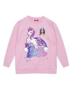 Barbie Sweatshirt | Kinder Kleidung Für Mädchen | Mädchen Kleidung | Rosa | 104 von Barbie