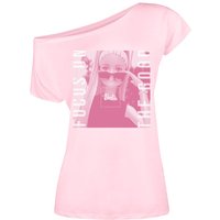 Barbie T-Shirt - Focus On - S bis 3XL - für Damen - Größe L - rosa  - Lizenzierter Fanartikel von Barbie