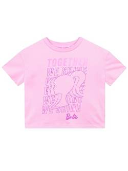 Barbie T-Shirt für Mädchen | Baumwolle Kinder Kleidung | T-Shirt Mädchen | Rosa 152 von Barbie