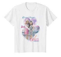 Kinder Barbie T-Shirt, Mädchen, Run Wild, viele Größen+Farben T-Shirt von Barbie