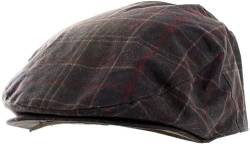 Barbour MHA0636-TN11 Tartan Wax Flat Cap Classic Tartan Wasserdicht Schottisch, Classic Tartan Brown, 60 von Barbour International