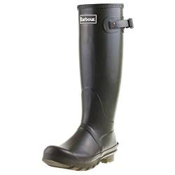 Barbour Damen Bede Wasserdicht Gummistiefel Winter Mitte Wade Stiefel - Oliv - 40/41 von Barbour