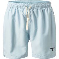 Barbour Herren Badeshorts blau Mikrofaser unifarben von Barbour