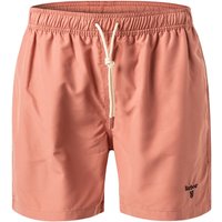 Barbour Herren Badeshorts rosa Mikrofaser unifarben von Barbour