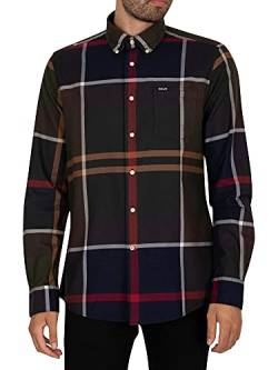 Barbour Herren Dunoon Tailliertes Hemd, Mehrfarbig, L von Barbour