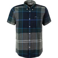 Barbour Herren Kurzarmhemd blau kariert von Barbour