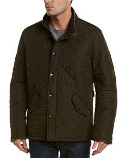 Barbour Herren Powell Steppjacke, Grün, 3XL von Barbour