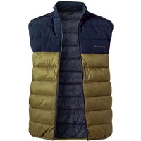 Barbour Herren Steppweste grün Mikrofaser unifarben von Barbour