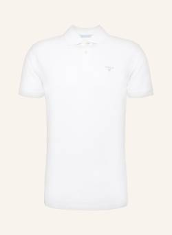 Barbour Piqué-Poloshirt weiss von Barbour