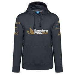 Barcelona Padel Tour - Herren Padel Sport Sweatshirt mit Kapuze und Padel Spezialdruck - Sportbekleidung XXL von Barcelona Padel Tour