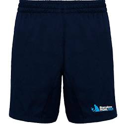 Barcelona Padel Tour - Herren Short mit Taschen - Leichte und atmungsaktive Padel Web-Shorts mit speziellem Padel Aufdruck - Sportbekleidung Navy XXL von Barcelona Padel Tour