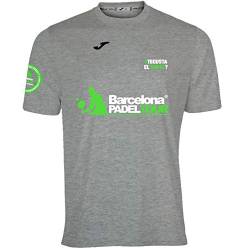 Barcelona Padel Tour - Te Gusta EL pádel Men's Short Sleeve Crew - Padel Soft Touch & Quick Dry - Sportbekleidung S von Barcelona Padel Tour
