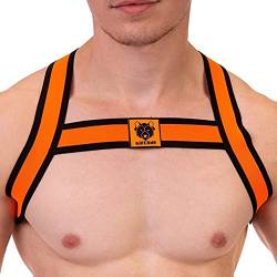 Barcode Berlin Harness Colin Orange - Größe XS von Barcode Berlin