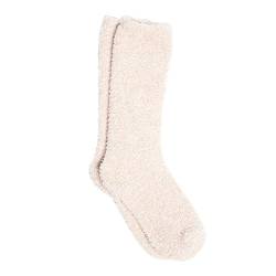 Barefoot Dreams Cozychic Melierte Socken Für Damen Eine Größe Passt Meistens Altrosa/Weiß von Barefoot Dreams