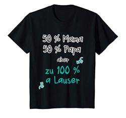 Kinder zu 100 % ein Lauser, Lausbub, süßes Kinder T-Shirt von Barna Design AT