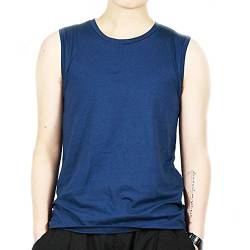 BaronHong Frauen Lesbische Tomboy Baumwolle Bunte Tank Top Weste Brust Binder Stärkere Bandage (blau, L) von BaronHong