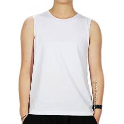 BaronHong Frauen Lesbische Tomboy Baumwolle Bunte Tank Top Weste Brust Binder Stärkere Bandage (weiß, S) von BaronHong