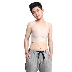 BaronHong Seamless Underwear Brustbinder für Tomboy Trans Lesbian (Nude, S) von BaronHong