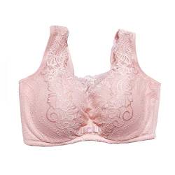 BaronHong Wireless-BH für künstliche Brüste, Brust-Crossdresser-Mastektomie aus Silikon, breiter Schultergurt (pink, 75C) von BaronHong