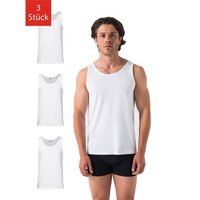 Barrio 13 Tanktop Unterhemd Achselshirt für Herren (Packung, 3-tlg., 3er-Pack) Feinripp aus 100% Baumwolle von Barrio 13