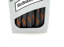 Barth Schnürsenkel, Schuhbandl Laces Bergsport, Wandersport (90-220cm) (Grau-Orange, 90cm) von Barth