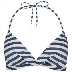 Barts - Women's Custe Halter - Bikini-Top Gr 36;38;42;44 grau;weiß/blau von Barts