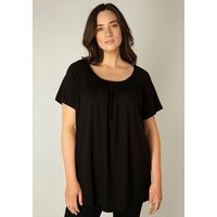 Base Level Curvy T-Shirt Yokia In formstabiler Baumwoll-Mischqualität von Base Level Curvy