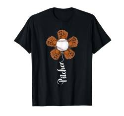 Pitcher Baseball Equipment Cute Flower Costume Player Fan T-Shirt von Baseball Vacations Costume