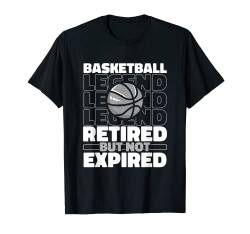 Basketball Im Ruhestand Teamsport - Streetball Basketballer T-Shirt von Basketball Geschenke & Ideen