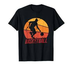 Basketball Vintage Basketballkorb Geschenk Trikot Slam Dunk T-Shirt von Basketball Geschenkideen & Basketball Bekleidung