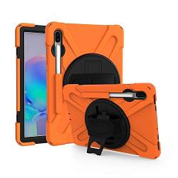 Baslinze Handyhülle Handy Hülle, Case für Samsung Galaxy Tab S6 10.5 Sm-T860 T865 2019 Cover Stoßfest Schwer von Baslinze