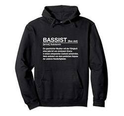 Bassist Definition Begriff Lustiges Geschenk für Bass Player Pullover Hoodie von Bass Gitarre Bekleidung & Geschenke by eleventeez