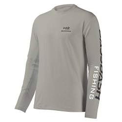 Bassdash Angeln T-Shirt Fishing Langarm Wasser UPF 50+ Shirt Rashguard Angelbekleidung UV Sonnenschutz von Bassdash