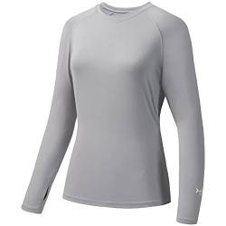 Bassdash Damen Rash Guard UPF 50+ UV Sonnenschutz T-Shirt Langarm Angeln Wandern Performance Shirts von Bassdash