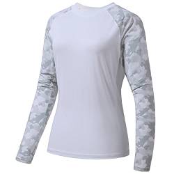 Bassdash Damen Rash Guard UPF 50+ UV Sonnenschutz T-Shirt Langarm Angeln Wandern Performance Shirts von Bassdash