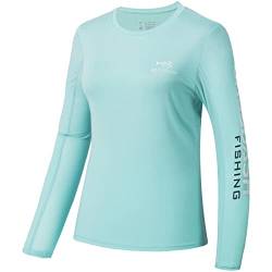 Bassdash Damen UPF 50+ UV Sonnenschutz T-Shirt Langarm Angeln Wandern Outdoor von Bassdash