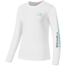 Bassdash Damen UPF 50+ UV Sonnenschutz T-Shirt Langarm Angeln Wandern Outdoor von Bassdash