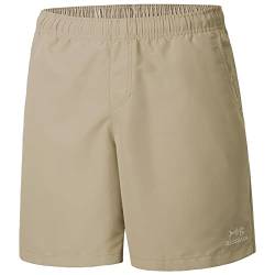 Bassdash Herren Badehose Wasser Shorts Schnelltrocknend Badeshorts Freizeithose UPF 50+ Leichte Wandern Kajakfahren von Bassdash