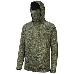 Bassdash Herren Fleece Hoodie Warmer Pullover Kapuzenpullover mit Schlauchschal Wasserdicht Jagd Angeln Sweatshirt FS18M von Bassdash